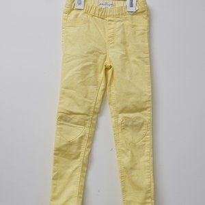 Logg Kid's Yellow Elastic Straight Leg Jeans Size 40 (PRE-LOVED)